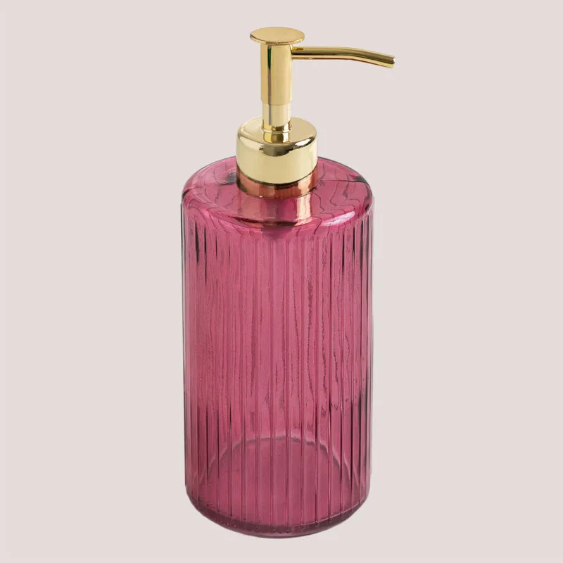  Dispenser di sapone in vetro Jucar Rosa