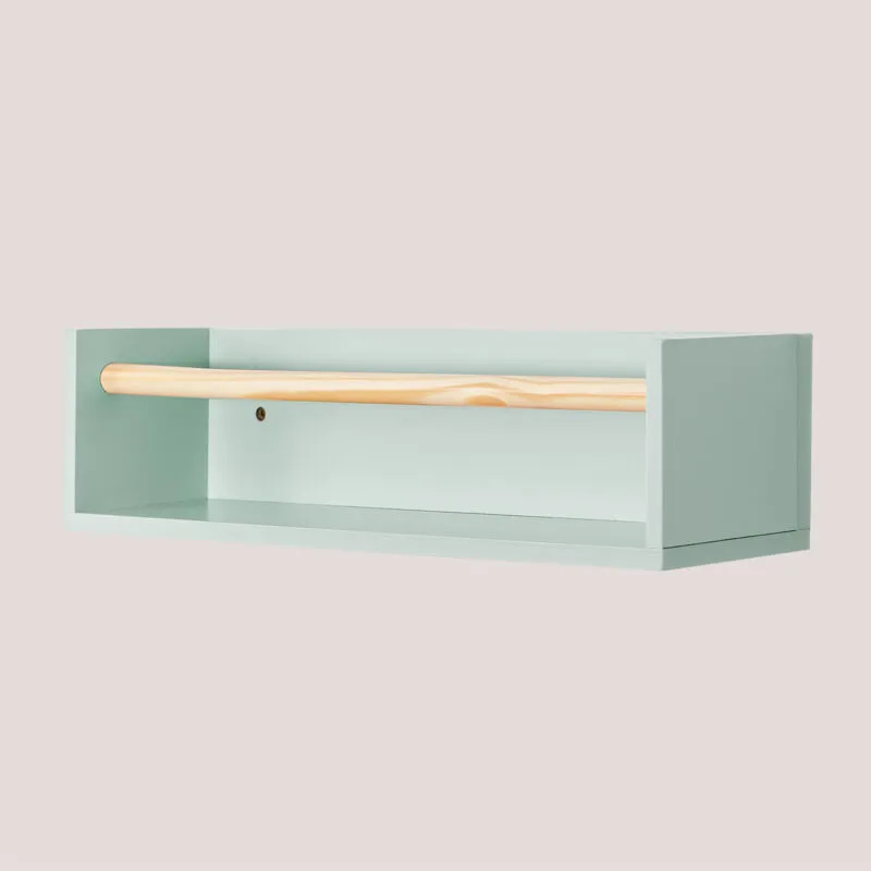 Mensola da parete in mdf Tom Kids Celadon Mousse - Sklum