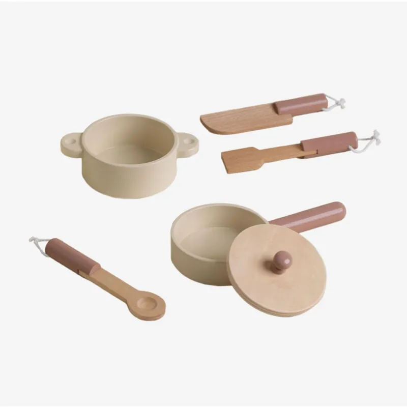 Utensili da cucina in legno Drupy Kids Sklum