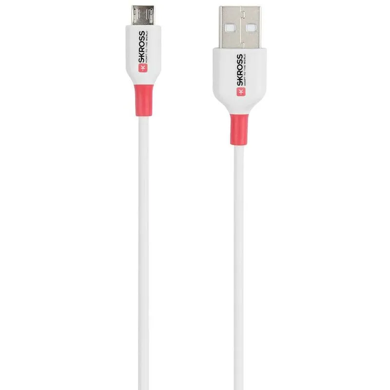 Cavo usb usb 2.0 Spina usb-a 1.20 m Bianco tondo SKCA0001A-M120CN - 