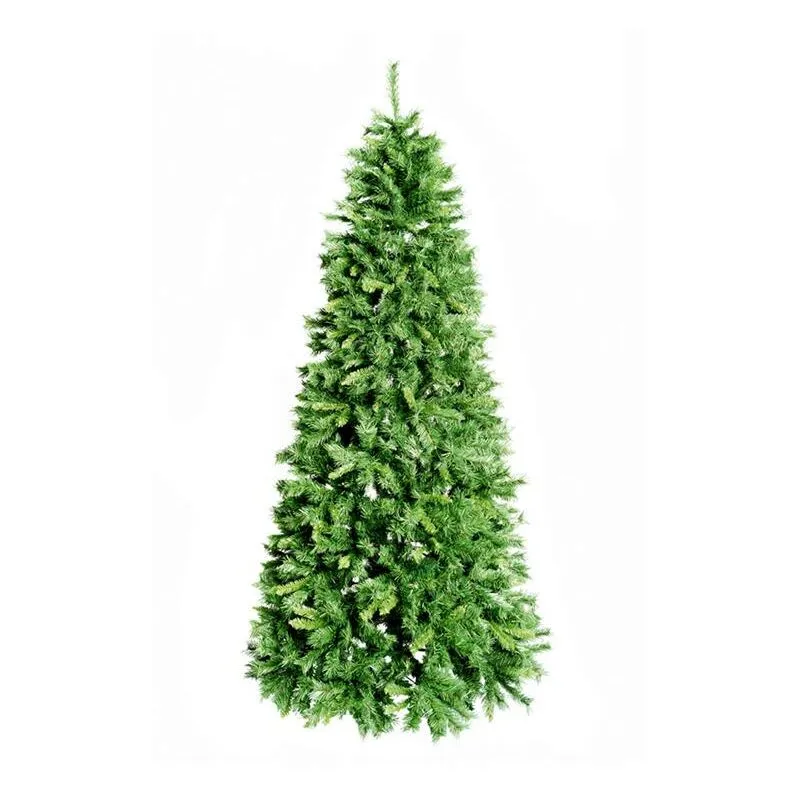 Slim royal - albero di natale 240cm molto folto foltissimo realistico natalizio