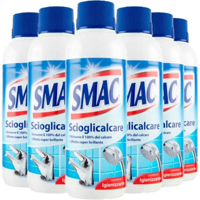 Replood - Smac Scioglicalcare Gel Detergente Anticalcare Bagno Azione Igienizzante 6x500ml