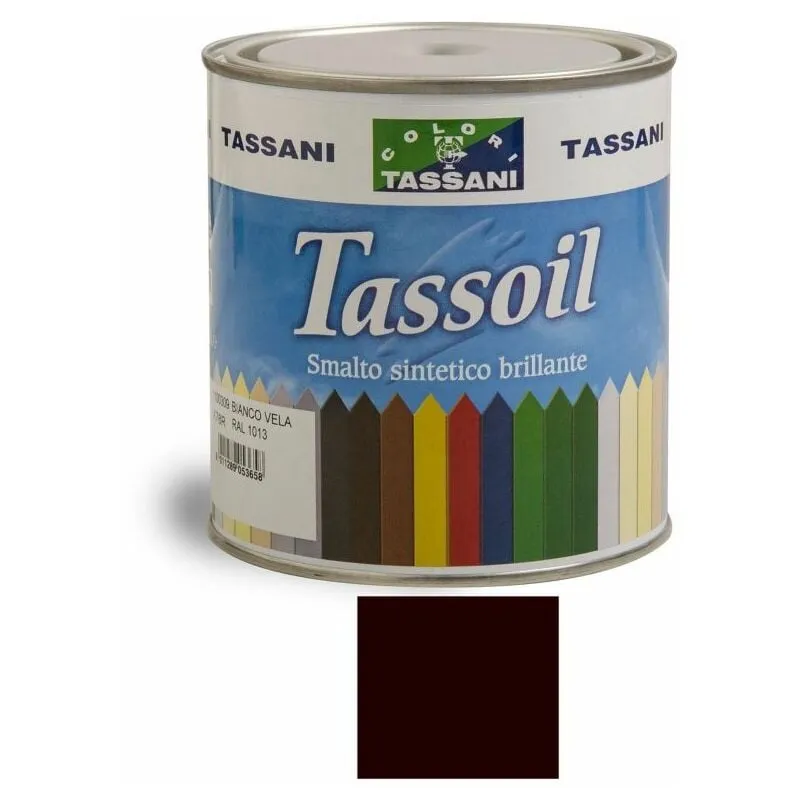 Tassoil Smalto Sintetico Brillante 750 ml Testa di Moro