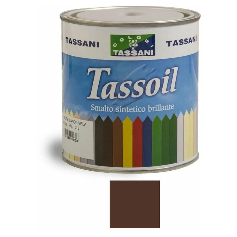 Tassani - Tassoil Smalto Sintetico Brillante 750 ml Tabacco