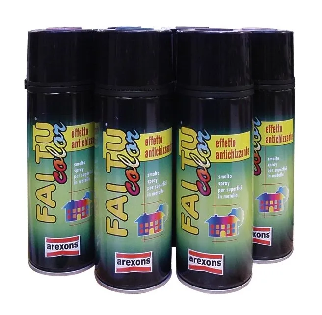 Arexons - Smalto Spray Antichizzante col. Antracite art. 2719 400 ml cf. 6 Pz