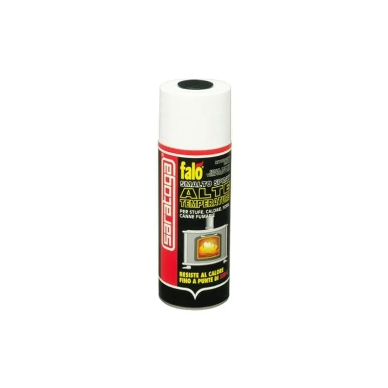 Smalto spray Falo' Alte Temperature Nero Saratoga 400ml