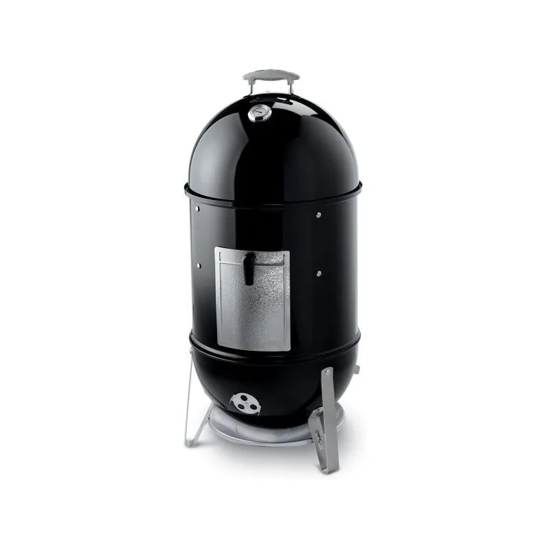  731004 affumicatore smokey mountain cooker 57 cm per barbecue colore nero