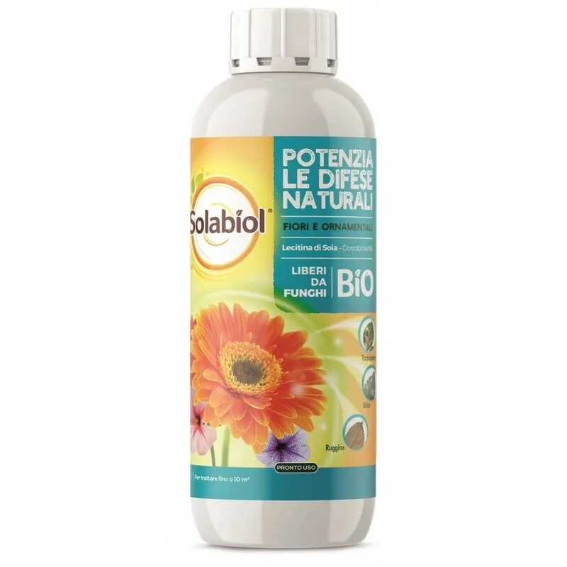 Solabiol - Fungicida Lecitina di Soia bio 1L