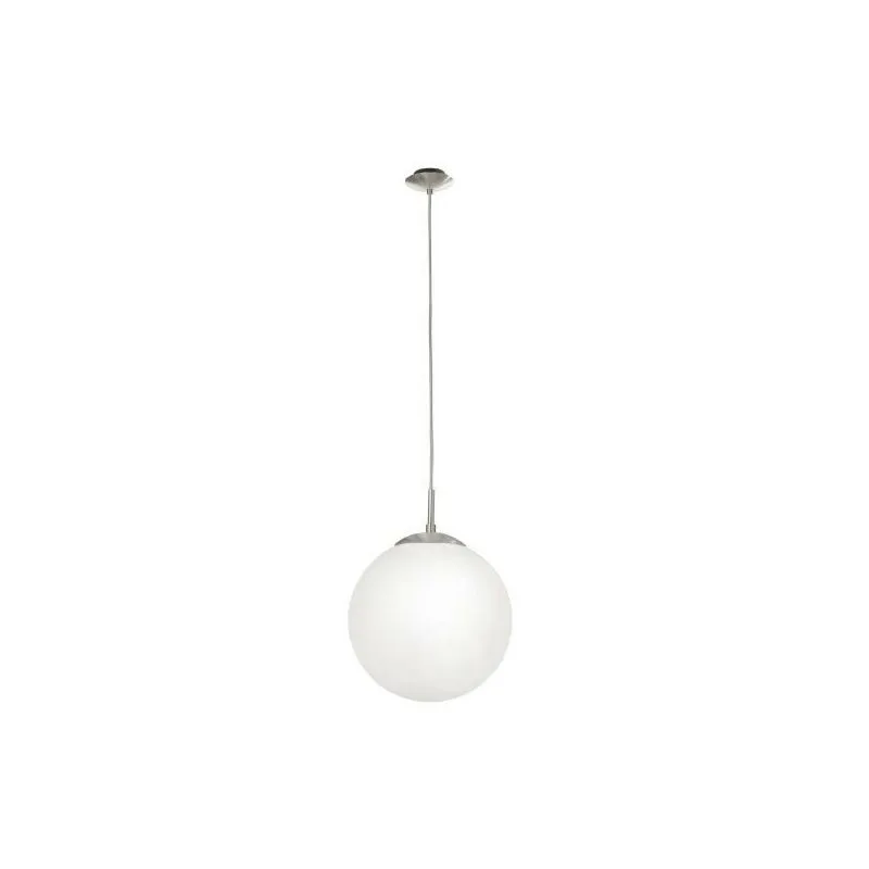 Eglo - Rondo Lampada A Sospensione Sfera Media Dn. 25 Cm. Bianco 85262