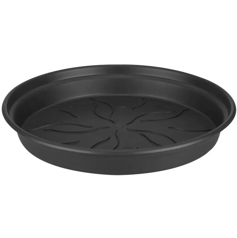 Sottovaso green basics saucer 22CM living black 