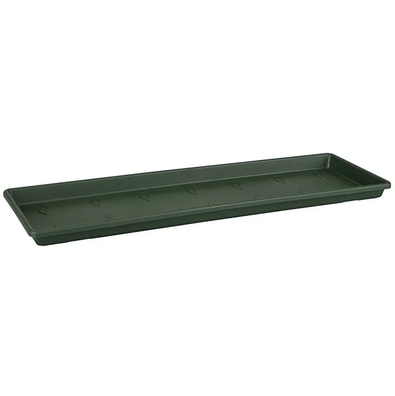 Sottovaso per fioriere green basics trough saucer 80CM verde - 