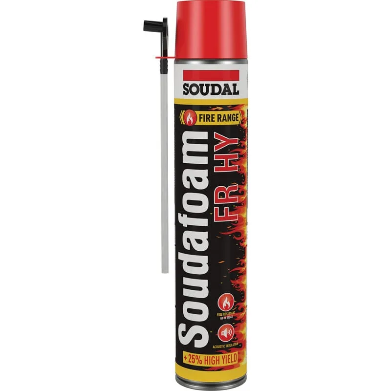 Soudafoam fr hy hand 750ml schiuma poliuretanica resistente al fuoco (manuale)