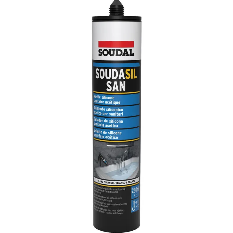 Soudasil san bianco 280ml silicone per sanitari