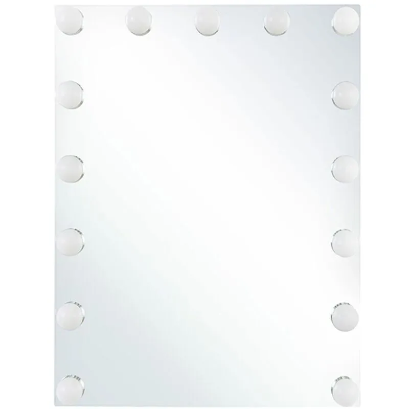 Beliani - Specchio a led da parete 40 x 50 cm Lucenay