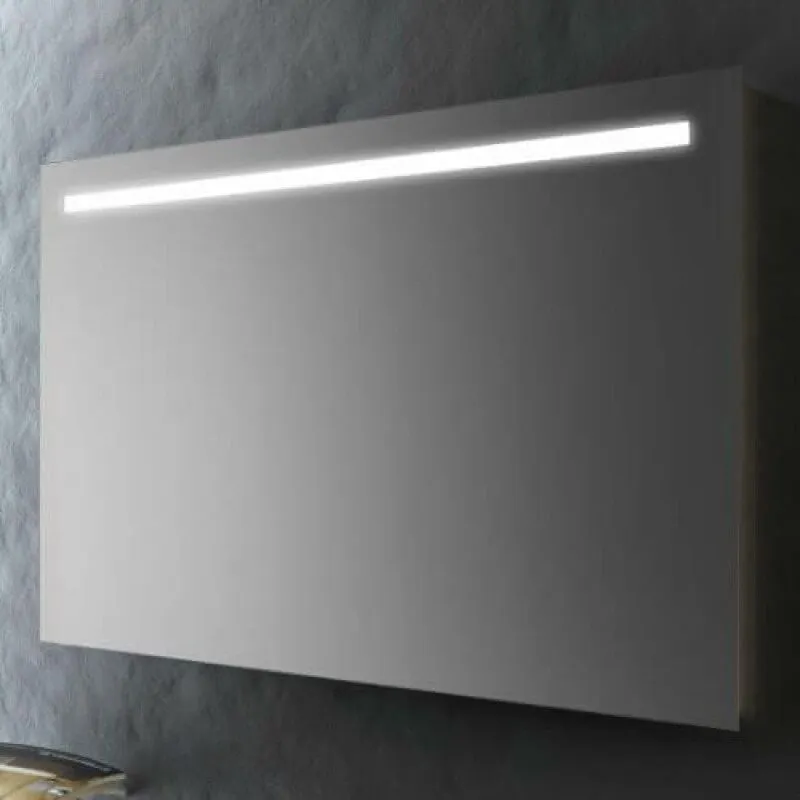 Specchio bagno 120x70 cm con striscia led Specchio con luce Specchio con luce Specchio con luce Specchio con luce Specchio con luce Specchio con luce