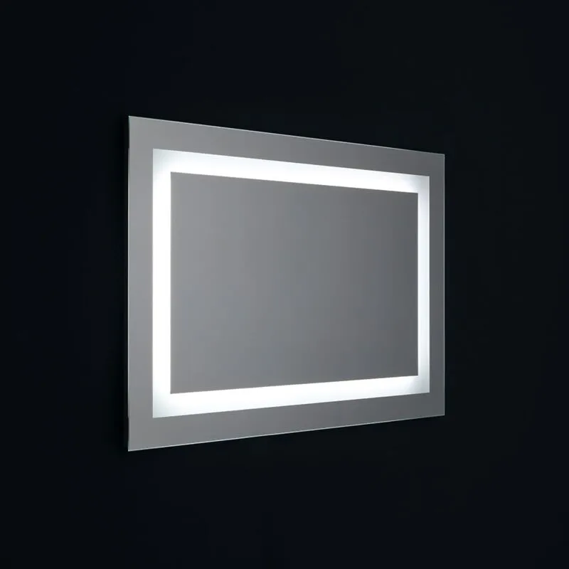 Specchio bagno 90x60 a led touch reversibile