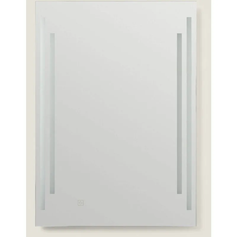 Specchio Bagno con Luce led e Antiappannamento 70x50 cm Taif Selezionabile (Caldo-Naturale-Freddo)