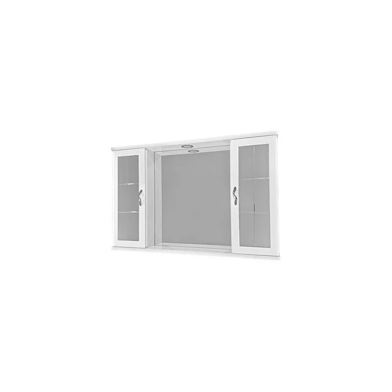 Specchio mod. cloe 2 ante a specchio bianco lxhxp 94,5x60,5x16