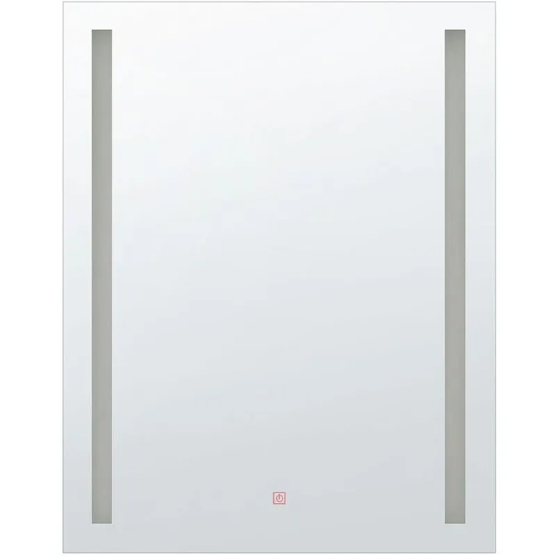 Beliani - Specchio da parete a led 60 x 80 cm martinet Martinet