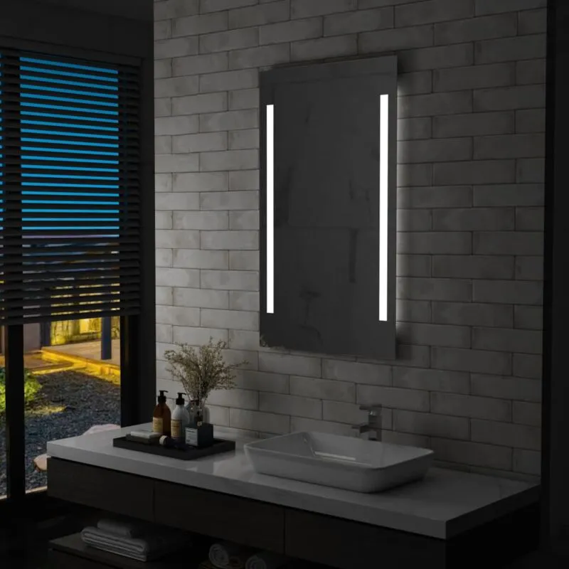 Specchio da Parete a led per Bagno 60x100 cm