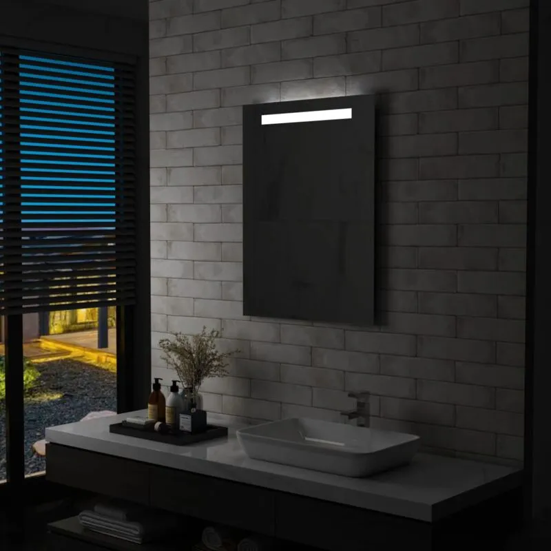 Vidaxl - Specchio da Parete a led per Bagno 60x80 cm