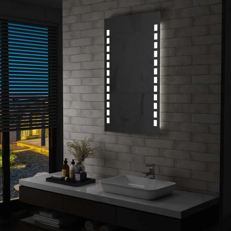 Specchio da Parete a led per Bagno 60x100 cm - Vidaxl