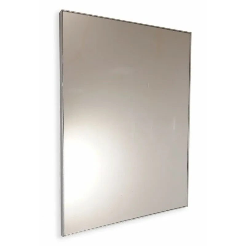 Specchio bagno personalizzato su misura con cornice cromata lucida fino a 60 cm fino a 90 cm fino a 60 cm fino a 90 cm