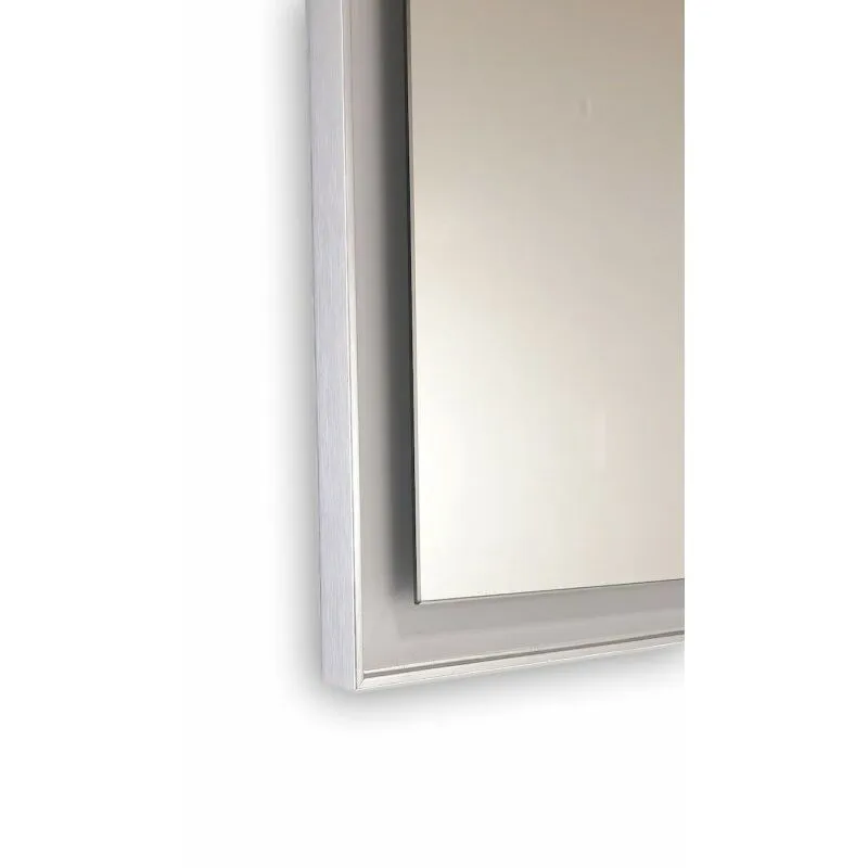 Specchio personalizzato su misura con cornice scavata fino a 130 cm fino a 90 cm fino a 130 cm fino a 90 cm