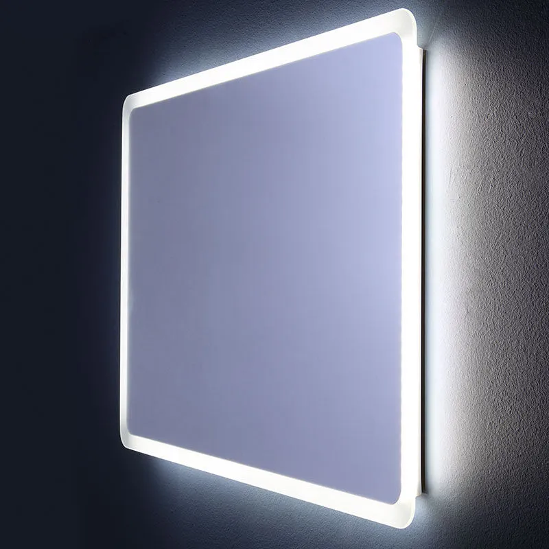 Specchio stondato 60 x 60 cm con led