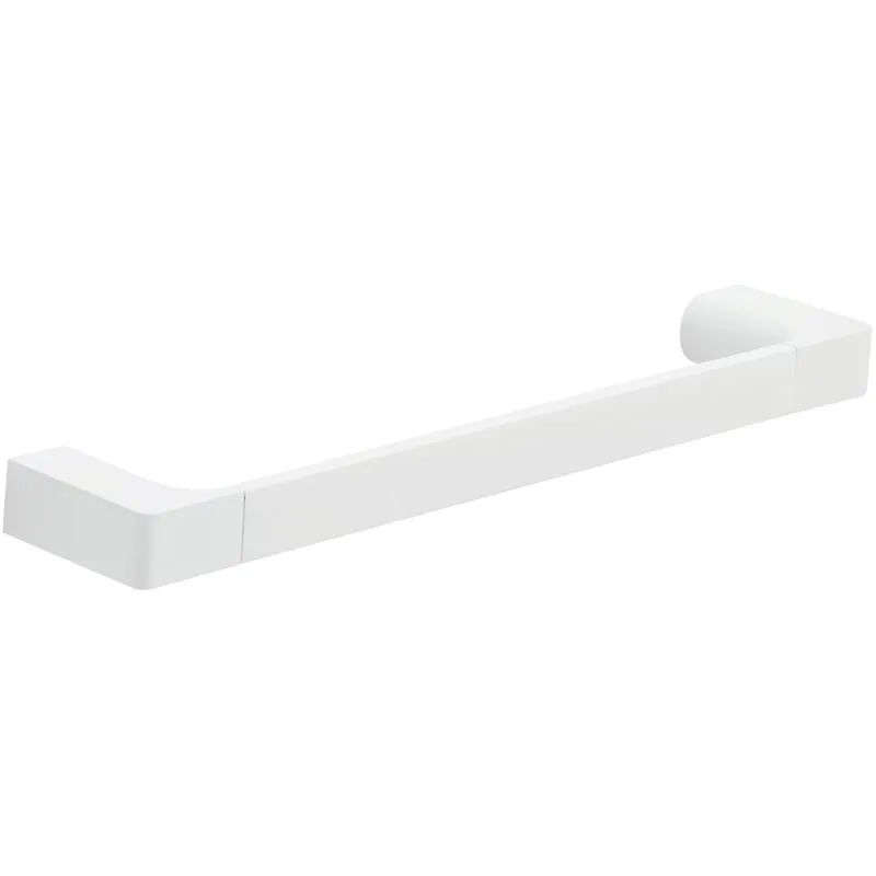 Portasalviette 35 cm in ottone e Cromall PI21-35 Gedy serie pirenei Bianco Opaco