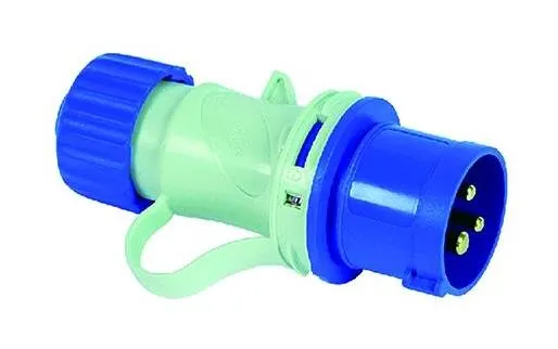 Maurer - Spina Volante Industriale 70100 - 2P + t 16A. Ip 44 - 230V