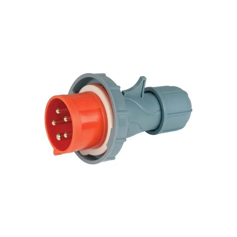 Rosi - Spina industriale 380V, 3P+N+T, 32A, IP67, rosso 1008415