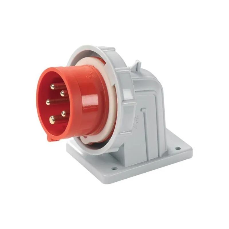 Spina industriale da parete, 380V, 3P+N+T, 16A, IP67 Rosi 1001065