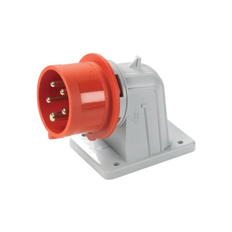 Rosi - Spina industriale da parete, 380V, 3P+N+T, 32A, IP54 1001023