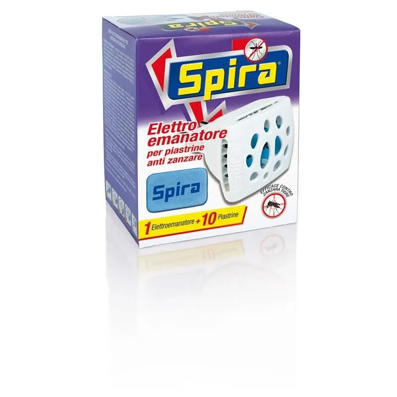 Spira elettroemanatore antizanzare 10 piastrine