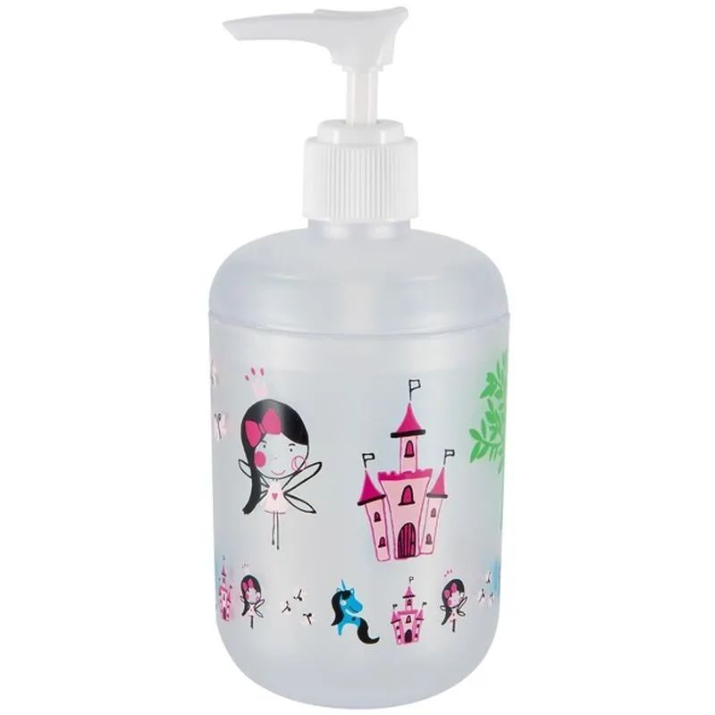 Collezione Spirella Fata, distributore di sapone liquido Ø7,1x16,2 (0,25 l), polistirene, multicolor