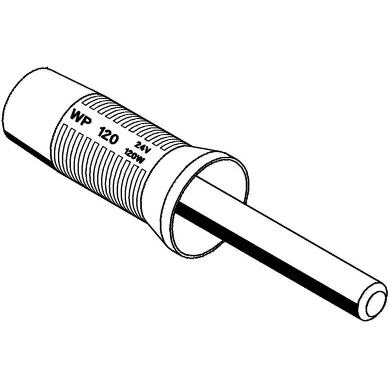 Tubetto fermapunta Forma a cuneo  wp 120 Dimensione punta 0.8 mm Contenuto 1 pz. T0058763709