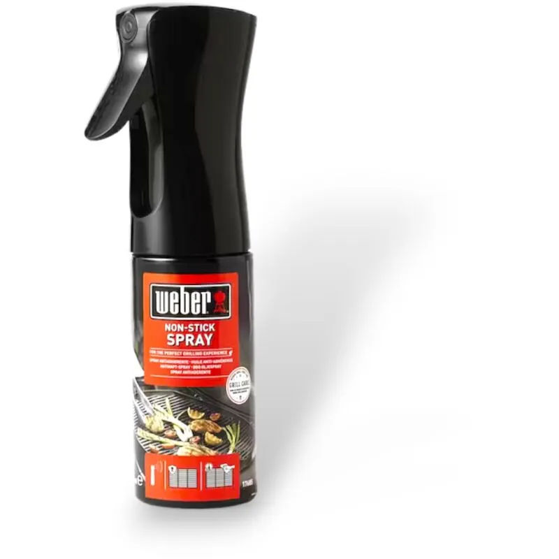 Spray antiaderente per barbecue a gas e carbone con ingredienti naturali 200 ml 