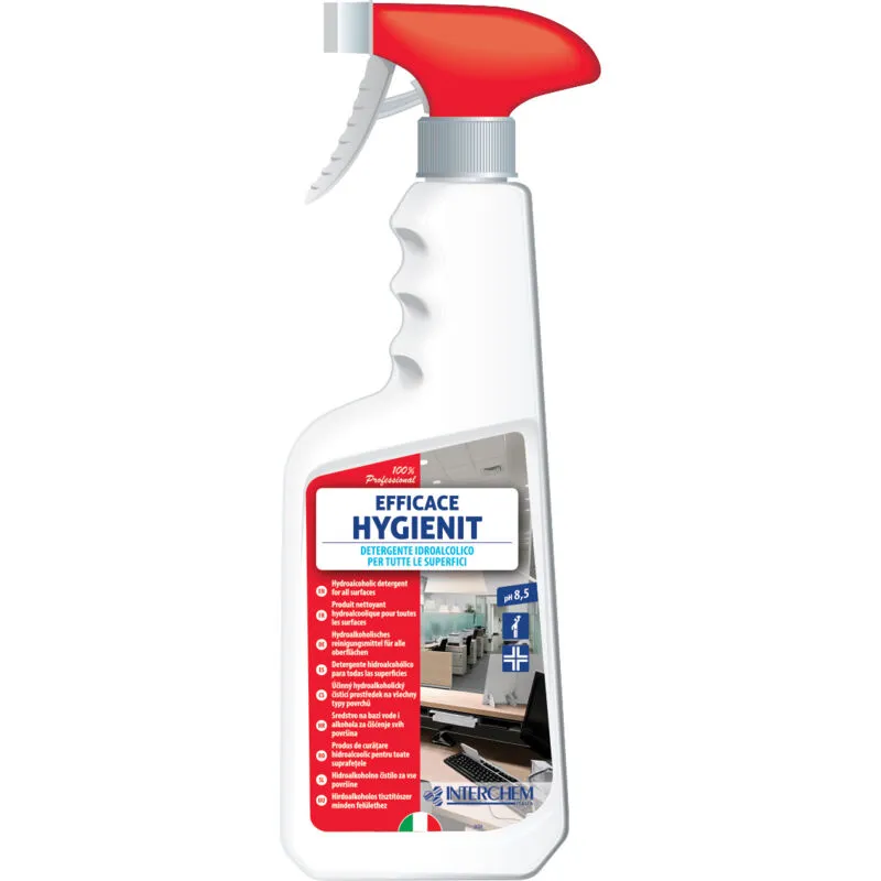 Spray detergente igienizzante idroalcolico Efficace Hygenit 750 ml