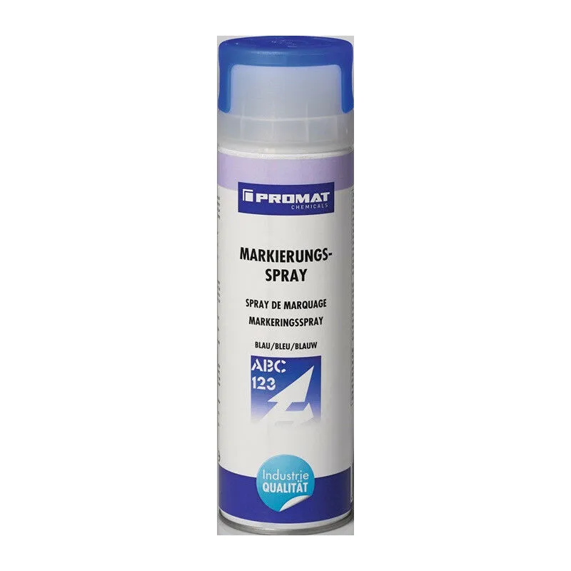 Spray per marcatura blu Bomboletta spray da 500 ml PROMAT CHEMICALS (Per 6)