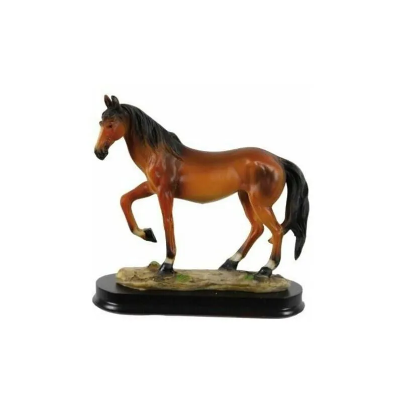 Statua cavallo modello Sauro realizzato in materiale sintetico