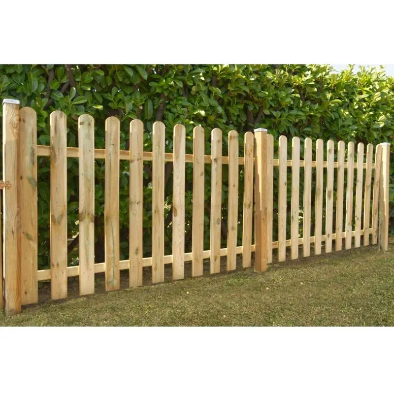 Losa Legnami - Steccato tavoletta in legno h cm 100 - lung. 180