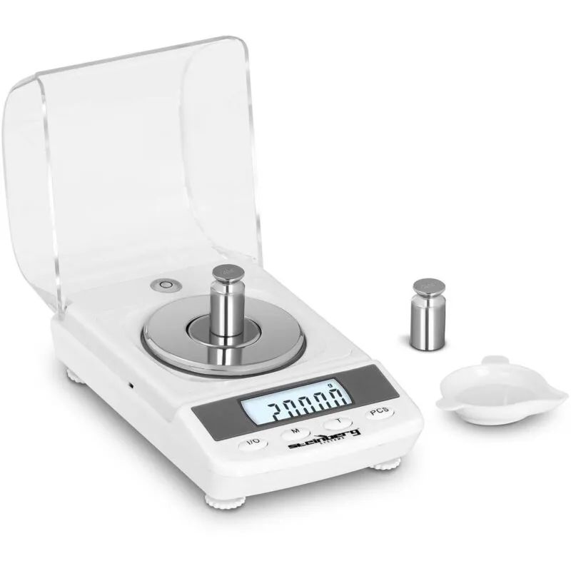 Steinberg Systems - Bilancia Digitale Di Precisione Da Laboratorio Max. 50g 0,005g Ogni 50 g ø 6cm