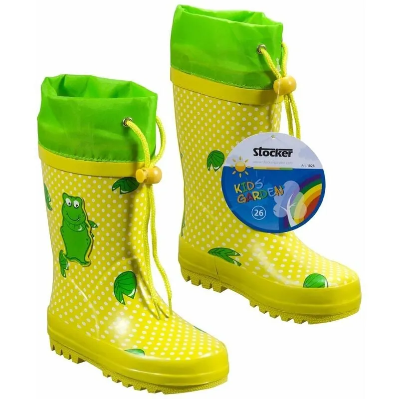 Stocker - Stivali Kids Garden giallo misura 21