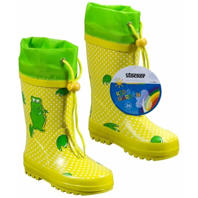 Stivali Kids Garden giallo misura 23 - Stocker