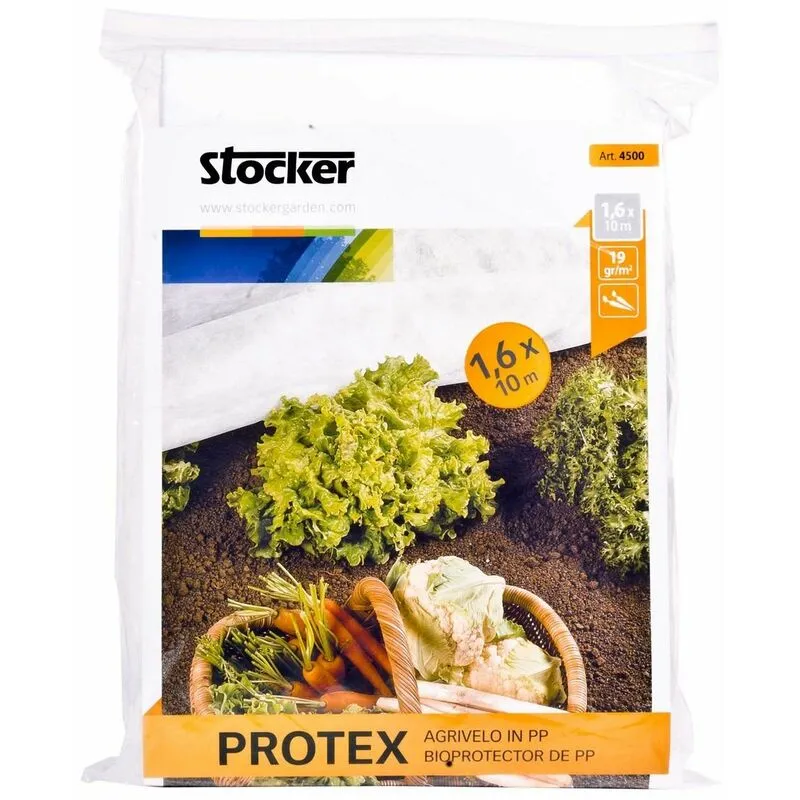 Stocker - Protex tessuto non tessuto 1,6 x 10 m 19 gr