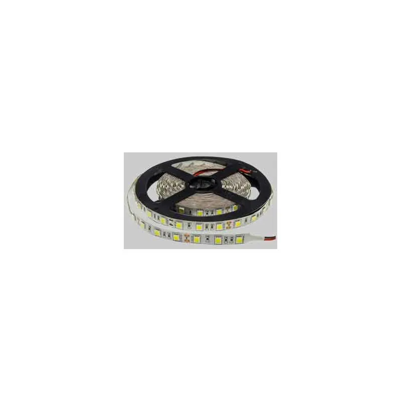 STRISCE LED '5050' 12V - IP20 - 6000k - Rotolo 5 metri