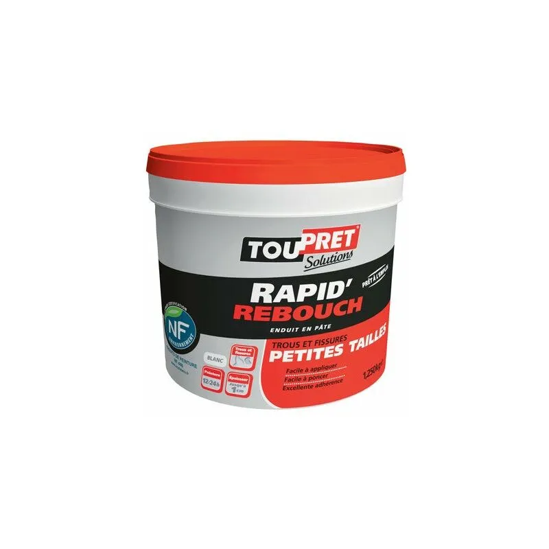 Stucco 1,25 Kg Pasta, Per Parete/Soffitto i Toupret