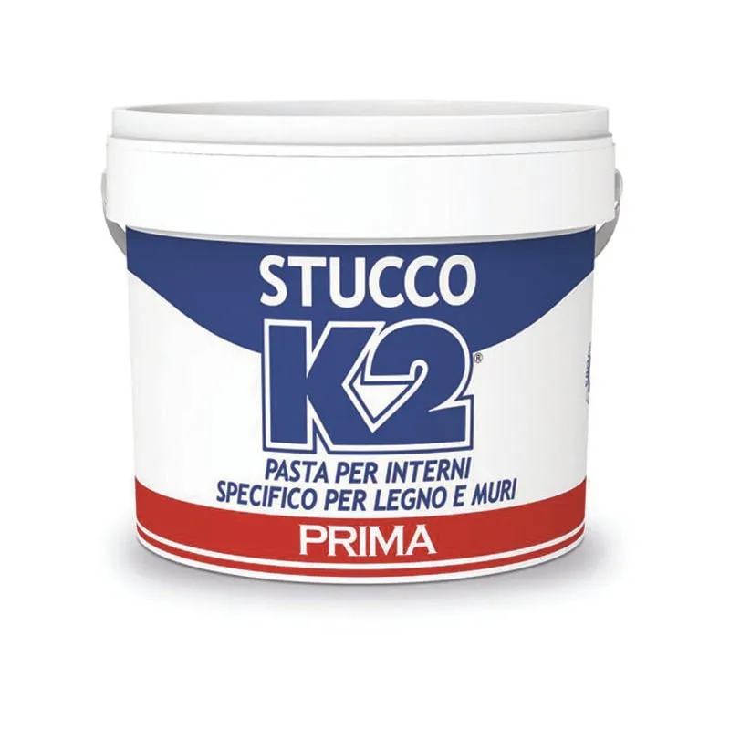 K2 stucco in pasta specifico per legno e muri in barattolo - kg.0,250