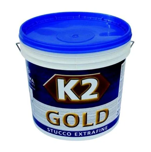 Stucco in pasta  Mod. gold extrafine da 5 Kg per interni